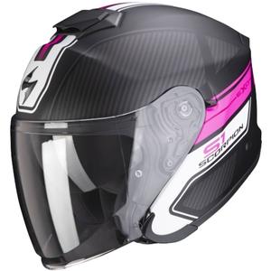 Nyitott sisak Scorpion EXO-S1 Cross-Ville fekete-rózsaszín