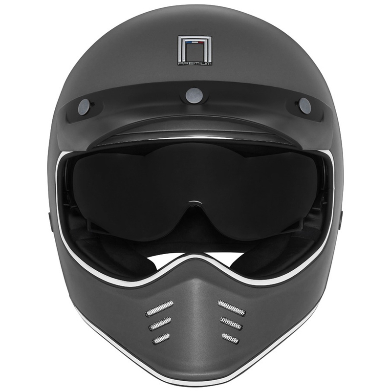 NOX PREMIUM SEVENTY II zárt bukósisak titán