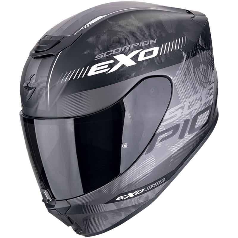Scorpion EXO-391 AVA zárt motoros bukósisak matt fekete-ezüst