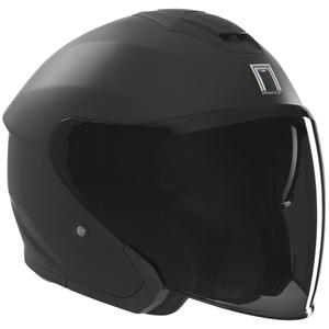 NOX PREMIUM SPY nyitott motoros sisak matt fekete