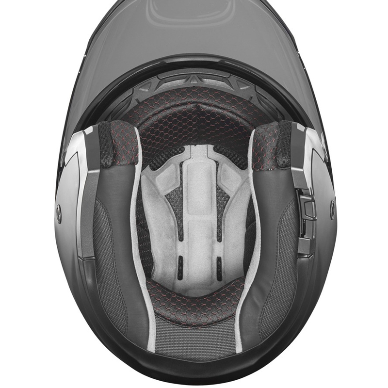 NOX PREMIUM SPY nyitott motoros sisak matt fekete