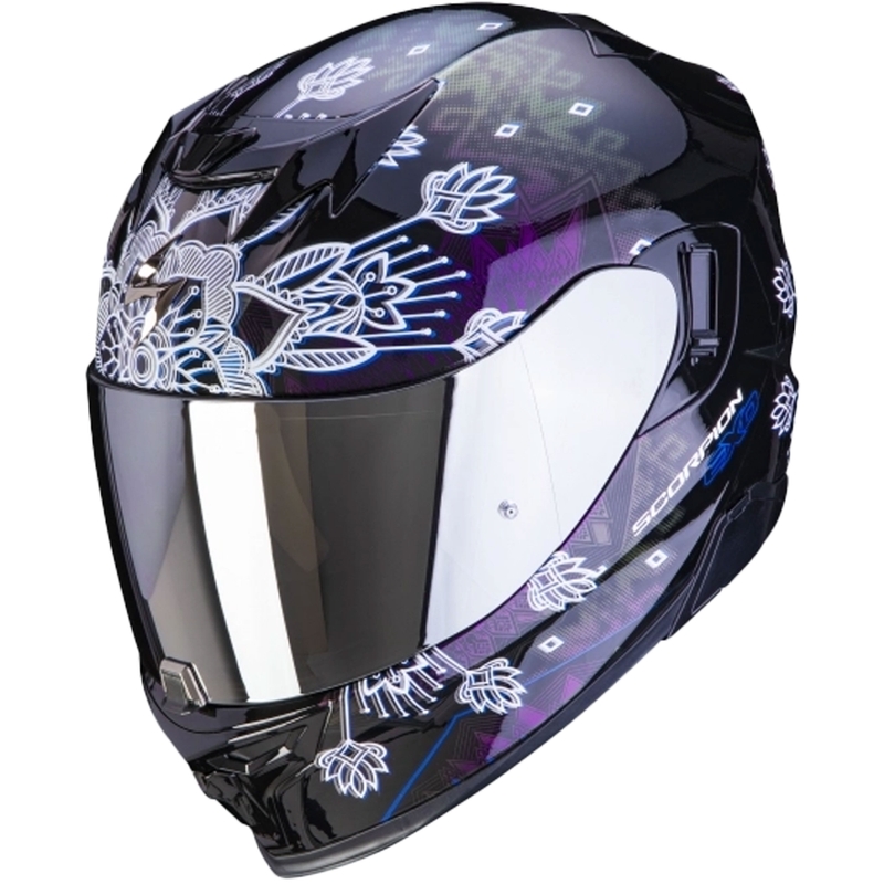 Integrált sisak Scorpion EXO-520 AIR Tina Chameleon fekete