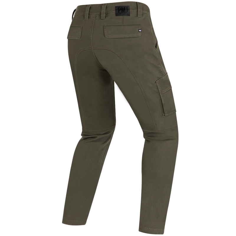 PMJ Aviator Cargo motoros farmernadrág khaki