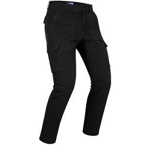 PMJ Aviator Cargo motoros farmernadrág fekete