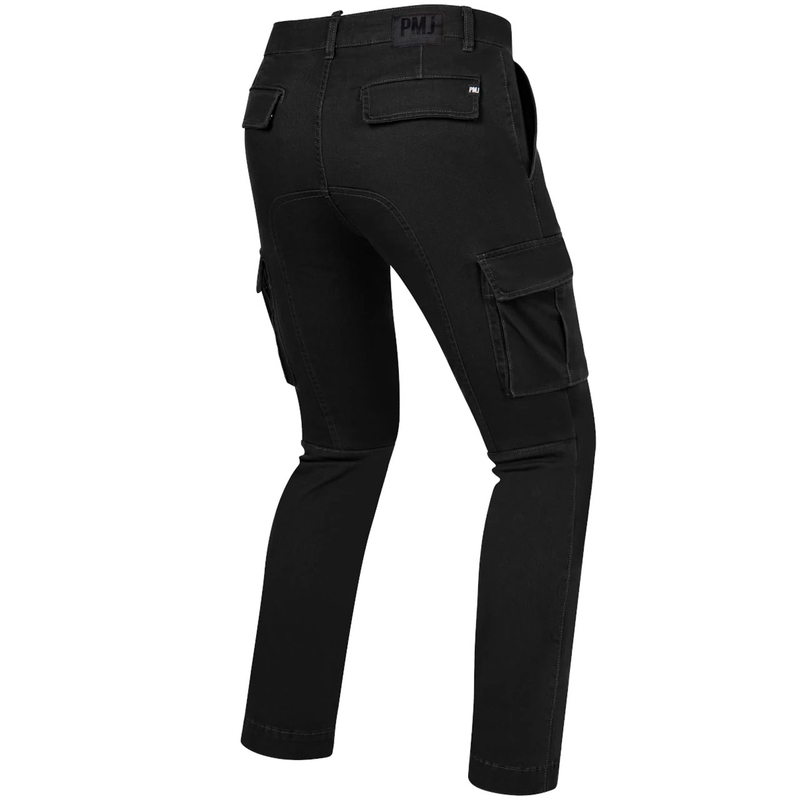 PMJ Aviator Cargo motoros farmernadrág fekete kiárusítás