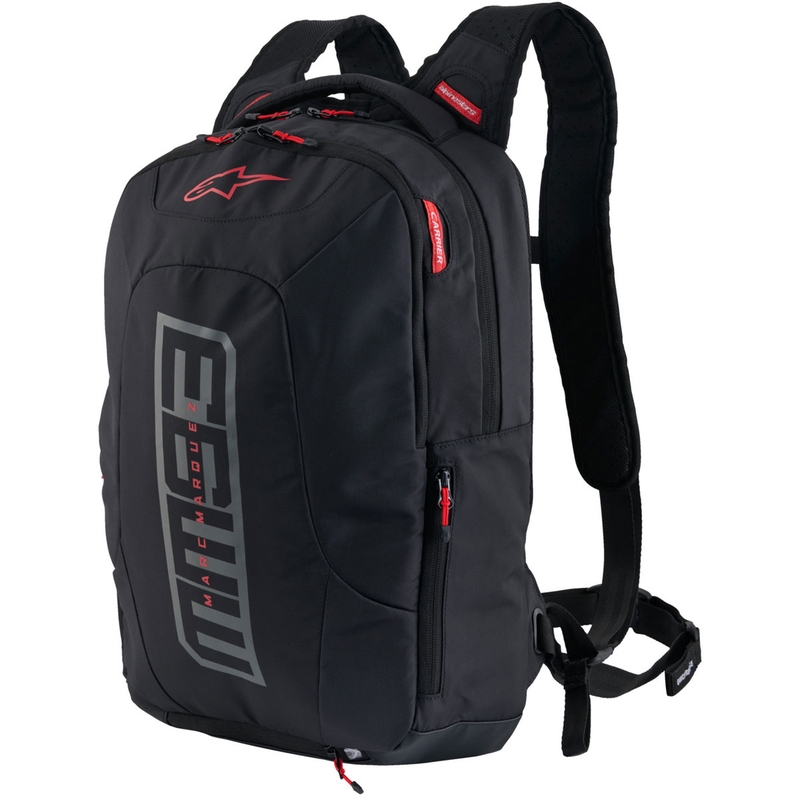 Alpinestars City Hunter V2 MM93 hátizsák fekete-szürke-piros