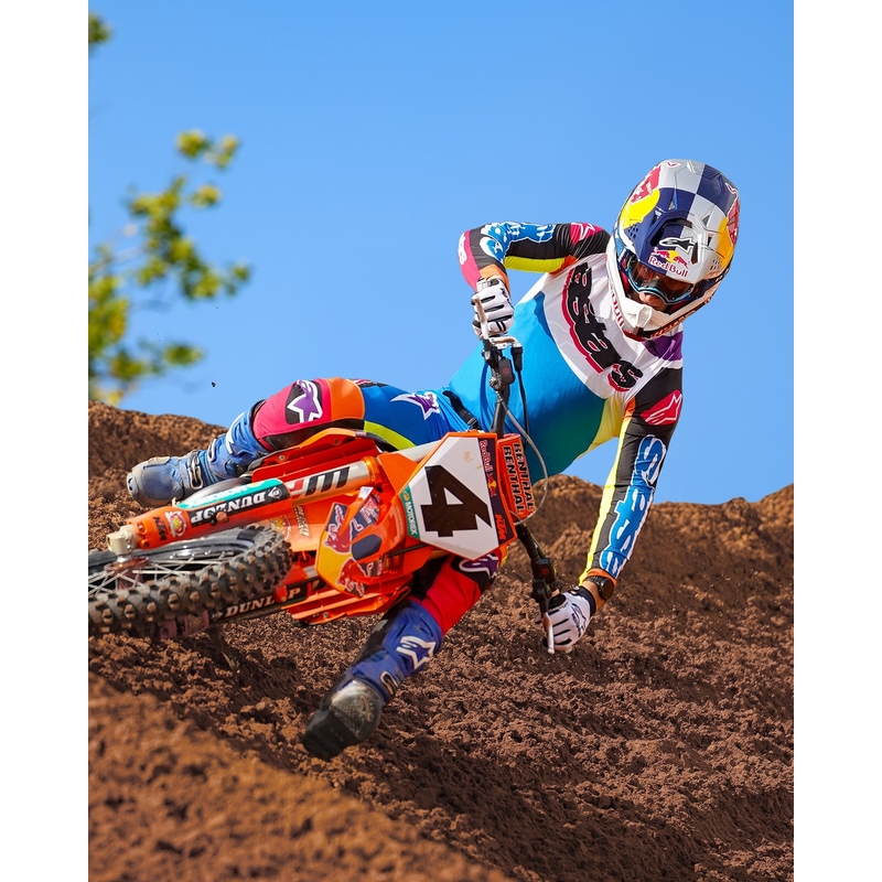 Alpinestars Supertech SX limitált kiadás HAY motokrossz mez multicolor
