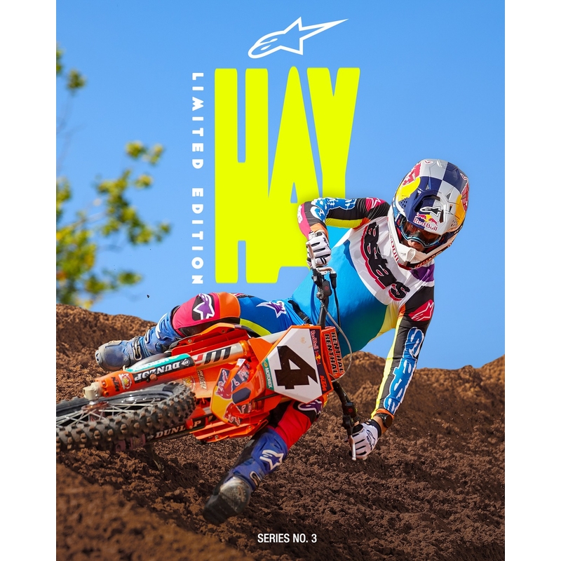 Alpinestars Supertech SX limitált kiadás HAY motokrossz mez multicolor