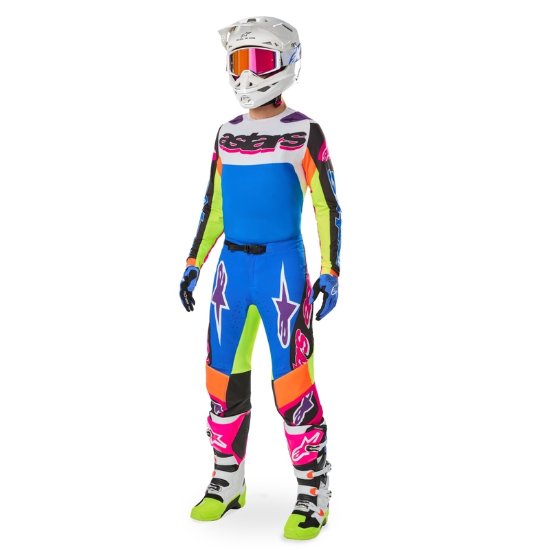 Alpinestars Supertech SX limitált kiadás HAY motokrossz mez multicolor