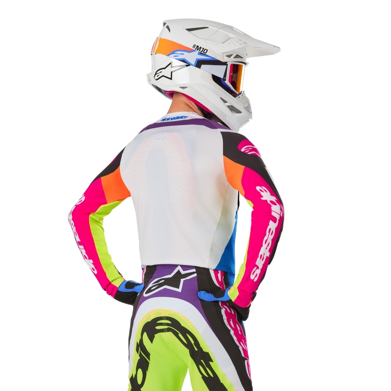 Alpinestars Supertech SX limitált kiadás HAY motokrossz mez multicolor
