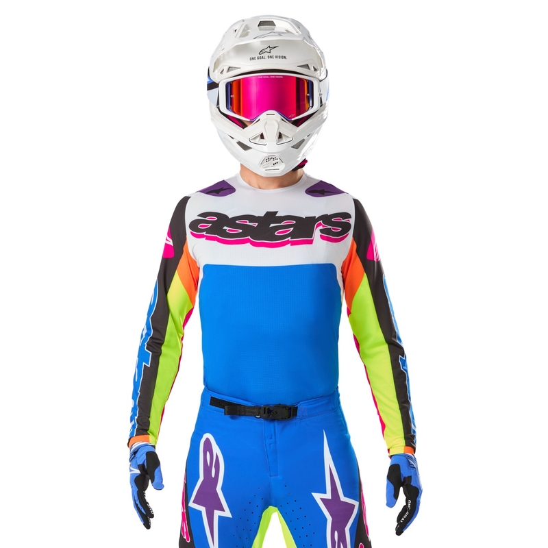 Alpinestars Supertech SX limitált kiadás HAY motokrossz mez multicolor