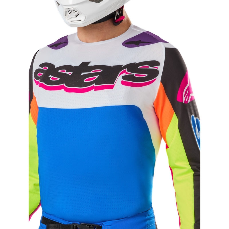 Alpinestars Supertech SX limitált kiadás HAY motokrossz mez multicolor