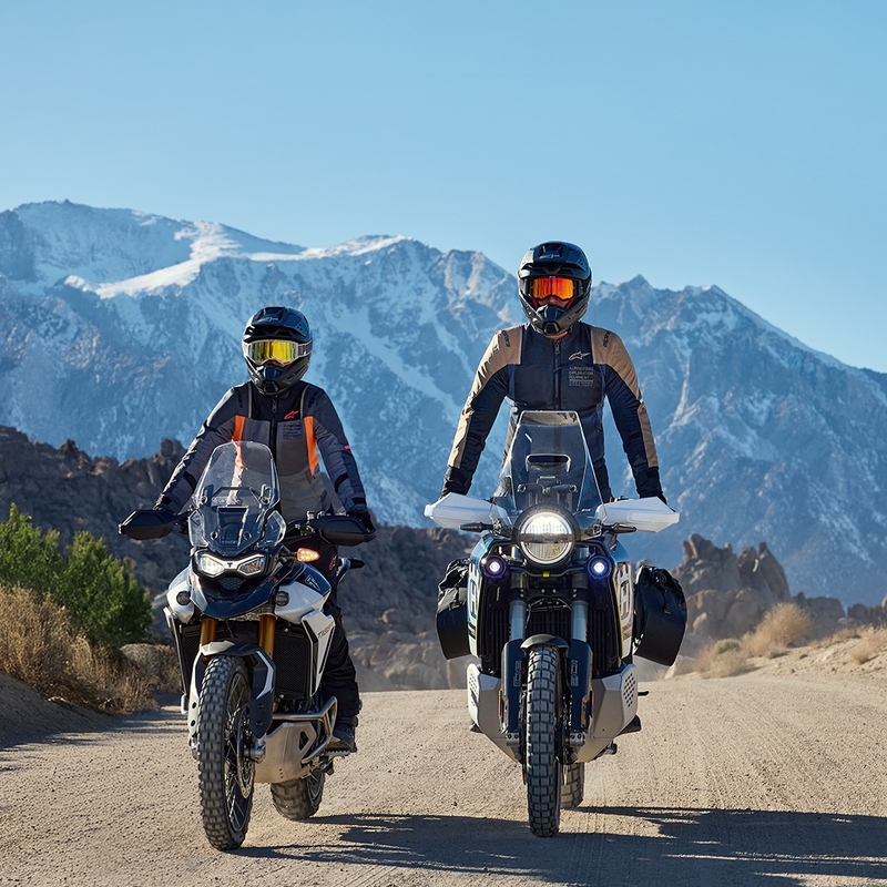 Alpinestars ST-2 Air motoros kabát sötétkék-sötétkhaki-fekete