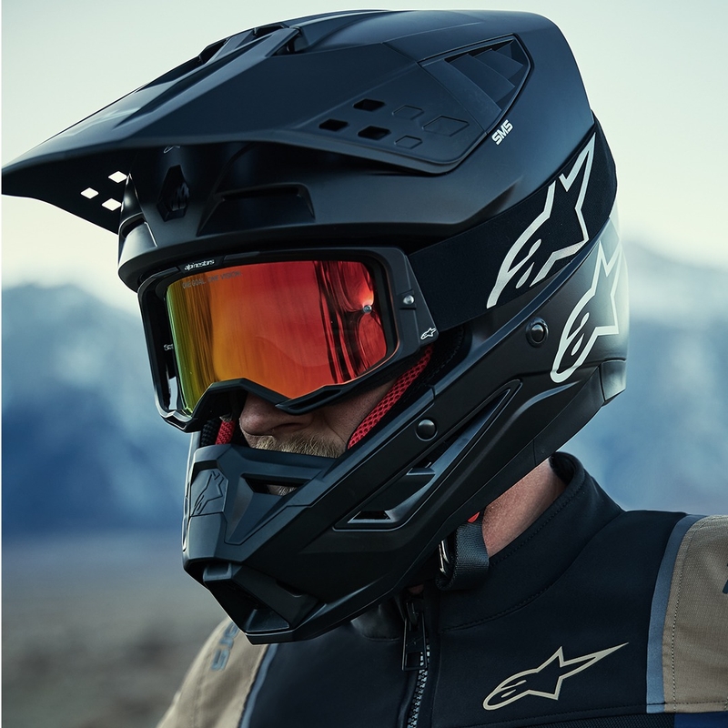 Alpinestars ST-2 Air motoros kabát sötétkék-sötétkhaki-fekete