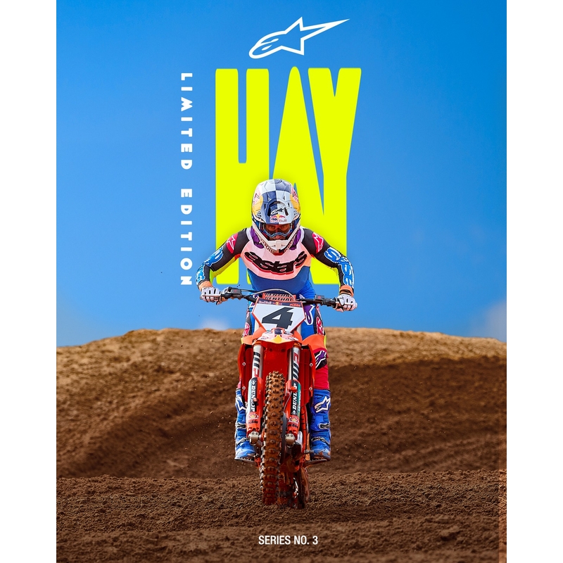 Alpinestars SUPERTECH limitált kiadás HAY motokrossz nadrág multicolor