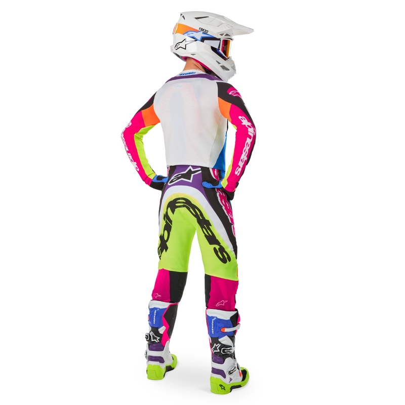 Alpinestars SUPERTECH limitált kiadás HAY motokrossz nadrág multicolor