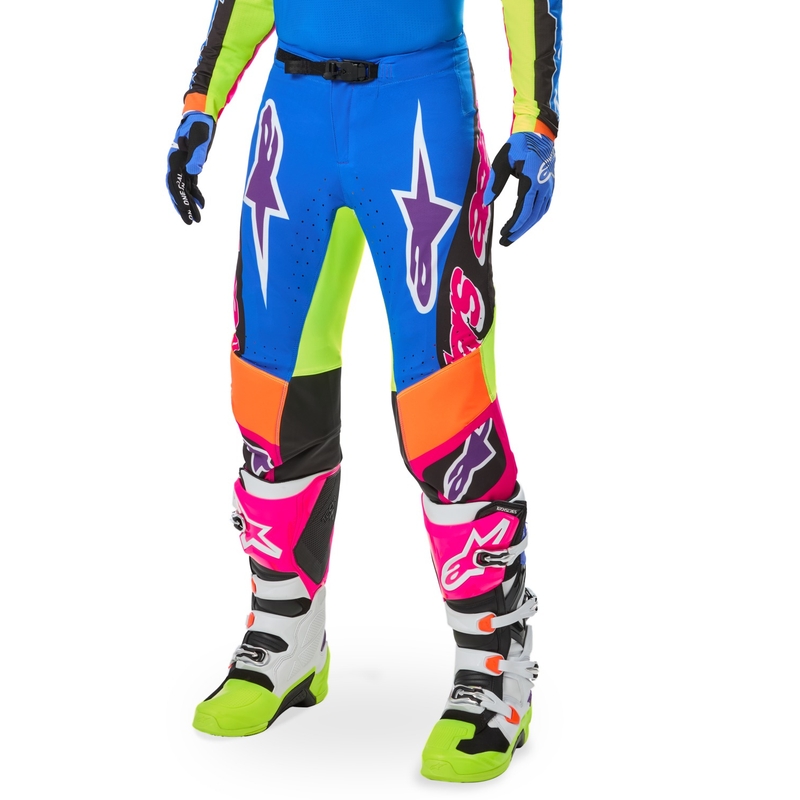 Alpinestars SUPERTECH limitált kiadás HAY motokrossz nadrág multicolor