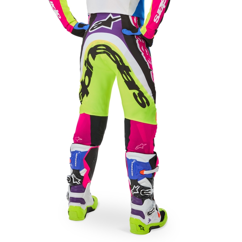 Alpinestars SUPERTECH limitált kiadás HAY motokrossz nadrág multicolor