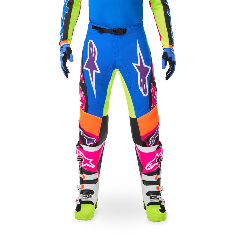 Alpinestars SUPERTECH limitált kiadás HAY motokrossz nadrág multicolor