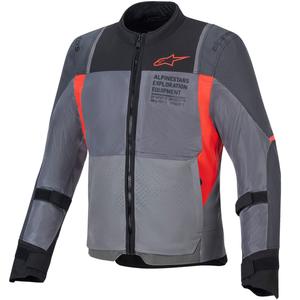 Alpinestars ST-2 Air motoros kabát szürke-sötétszürke-piros