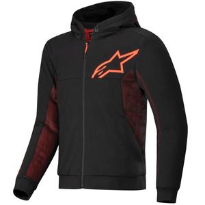 Alpinestars Chrome Air Sport kapucnis pulóver fekete-piros