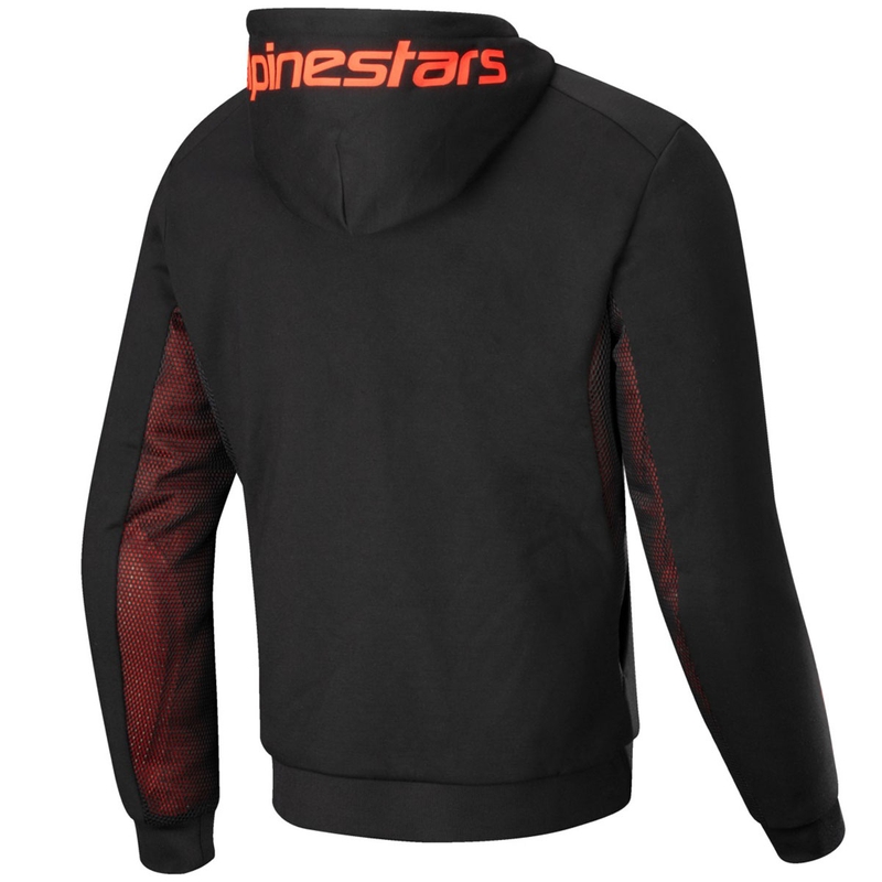 Alpinestars Chrome Air Sport kapucnis pulóver fekete-piros