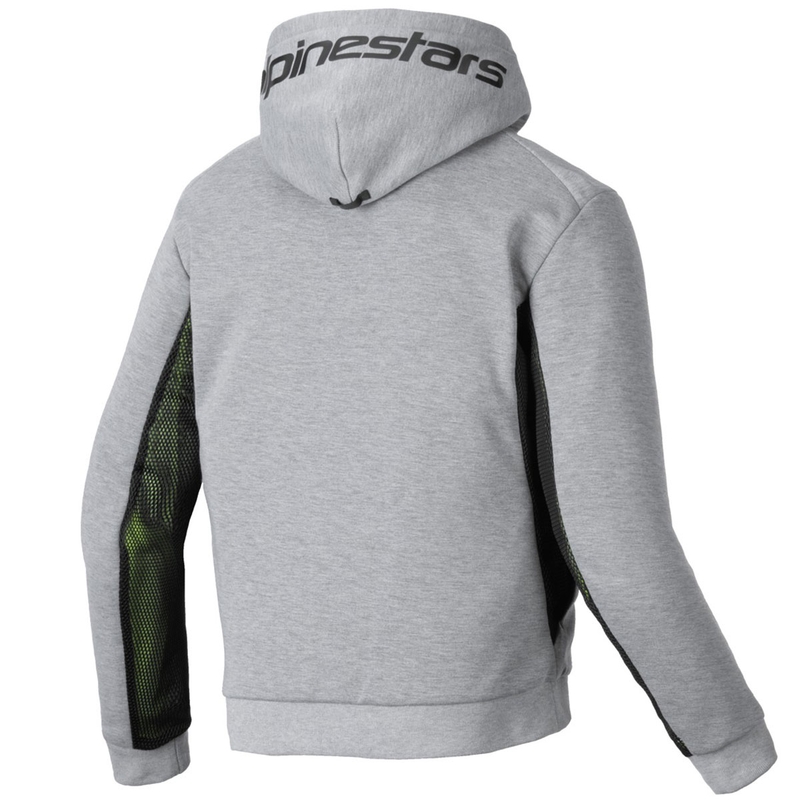 Alpinestars Chrome Air Sport kapucnis pulóver szürke-fekete-sötétkhaki
