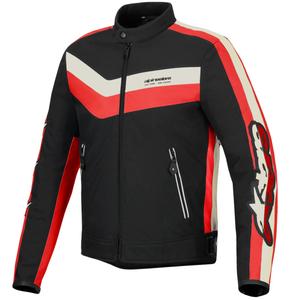 Alpinestars T-Dyno Water Resistant motoros kabát fekete-piros-bézs