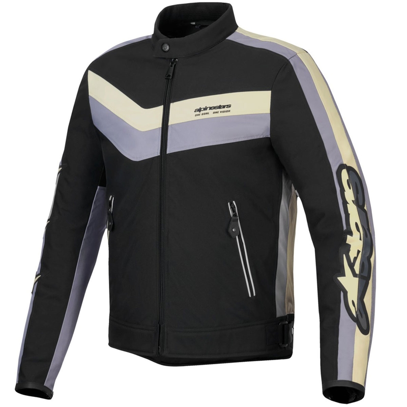 Alpinestars T-Dyno Water Resistant motoros kabát fekete-sötétszürke-bézs