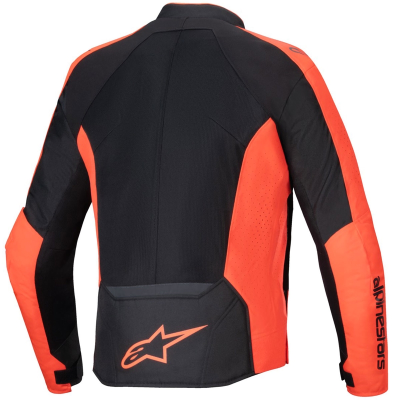 Alpinestars Viper Air V4 motoros kabát fluo piros-fekete