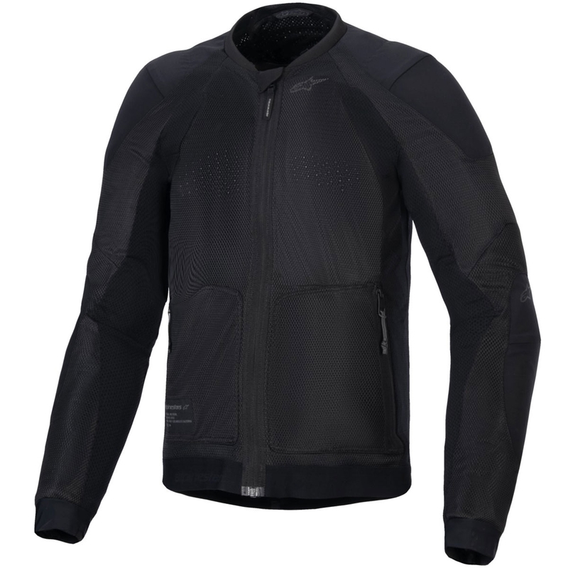 Alpinestars TROOP-AIR motoros kabát fekete-fekete