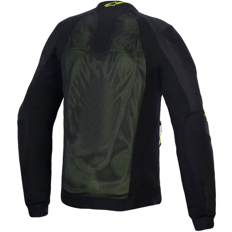 Alpinestars TROOP-AIR motoros kabát fekete-fluo sárga