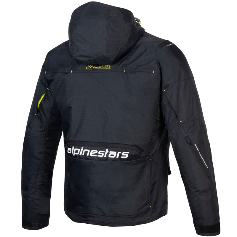 Alpinestars MOGRESS AIR motoros kabát fekete-lime-fehér