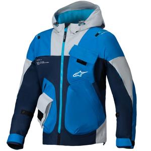 Alpinestars MOGRESS AIR motoros kabát kék-sötétkék-szürke