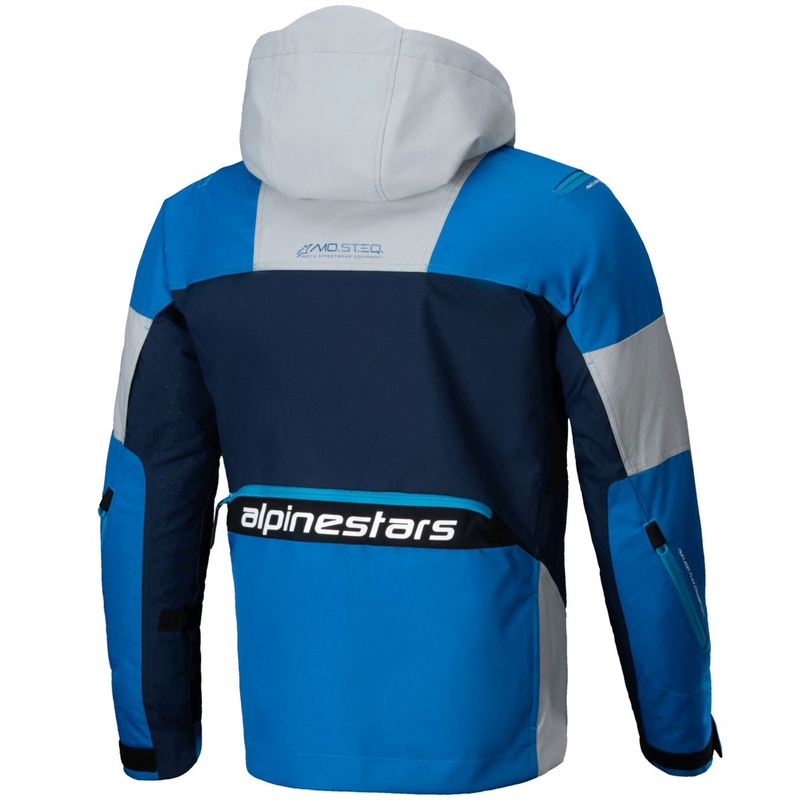 Alpinestars MOGRESS AIR motoros kabát kék-sötétkék-szürke