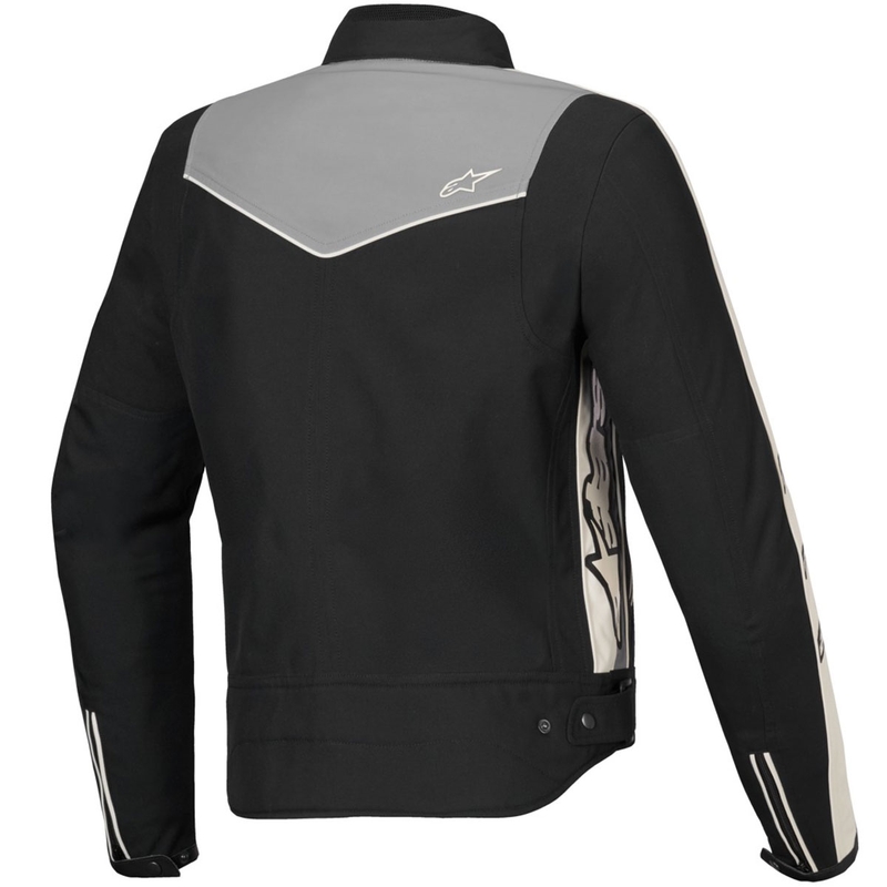 Alpinestars Stella T-Dyno Water Resistant női motoros kabát fekete-sötétszürke-szürke-bézs
