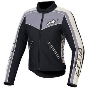 Alpinestars Stella T-Dyno Water Resistant női motoros kabát fekete-sötétszürke-szürke-bézs