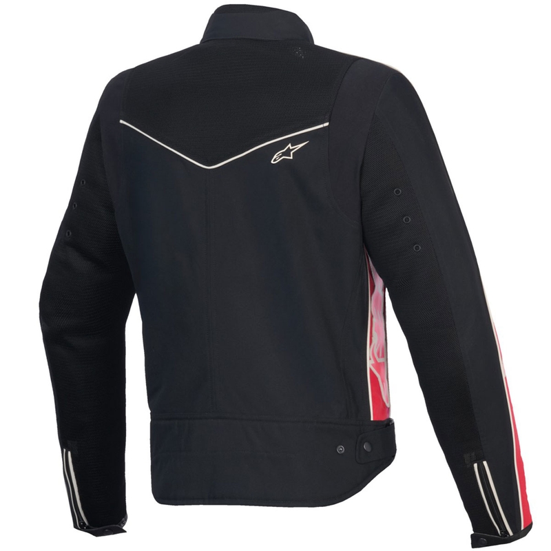 Alpinestars STELLA T-DYNO AIR női motoros kabát fekete-piros-rózsaszín-fehér