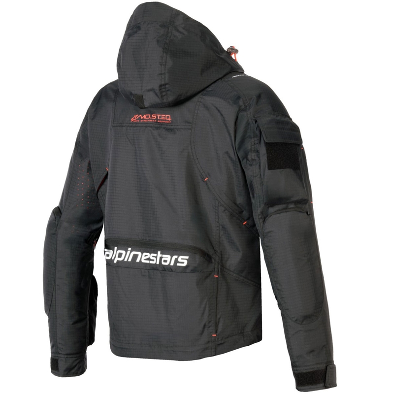 Alpinestars MOLLY AIR női motoros kabát fekete-fluo korall