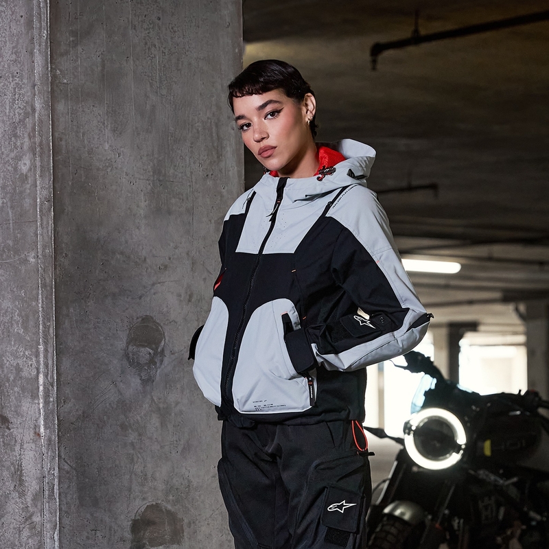 Alpinestars MOLLY AIR női motoros kabát fekete-mandula