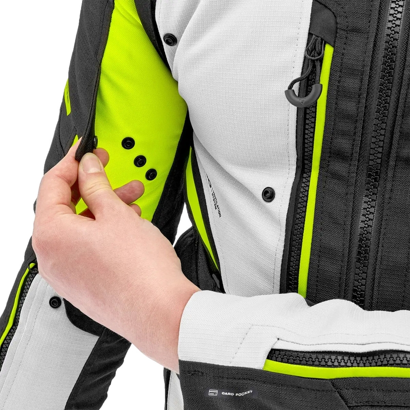 Shima Dune motoros kabát fluo sárga