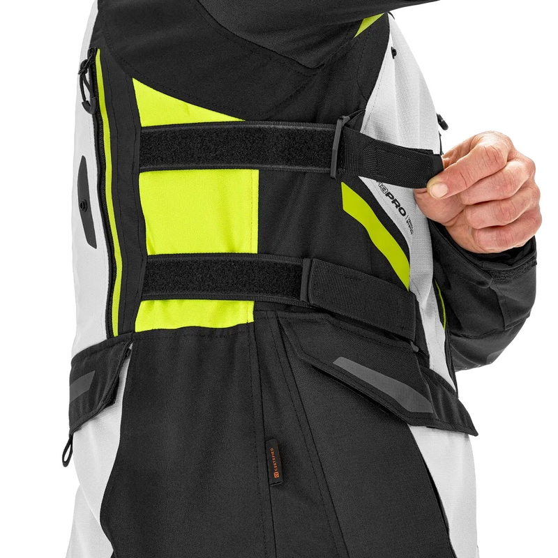 Shima Dune motoros kabát fluo sárga