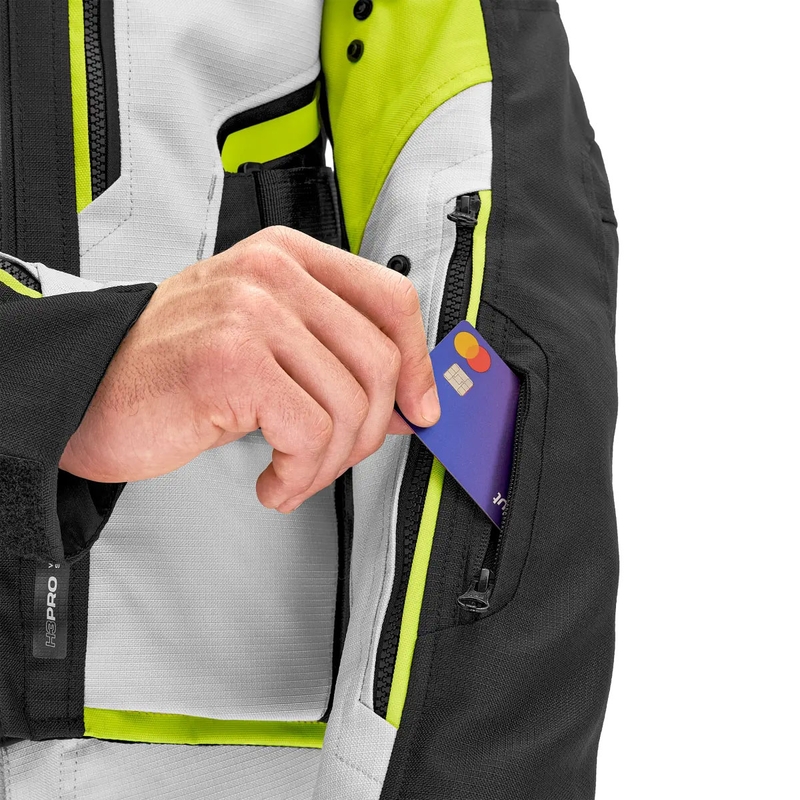 Shima Dune motoros kabát fluo sárga
