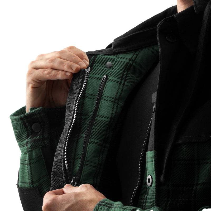 Rebelhorn Shifter motoros ing fekete-zöld