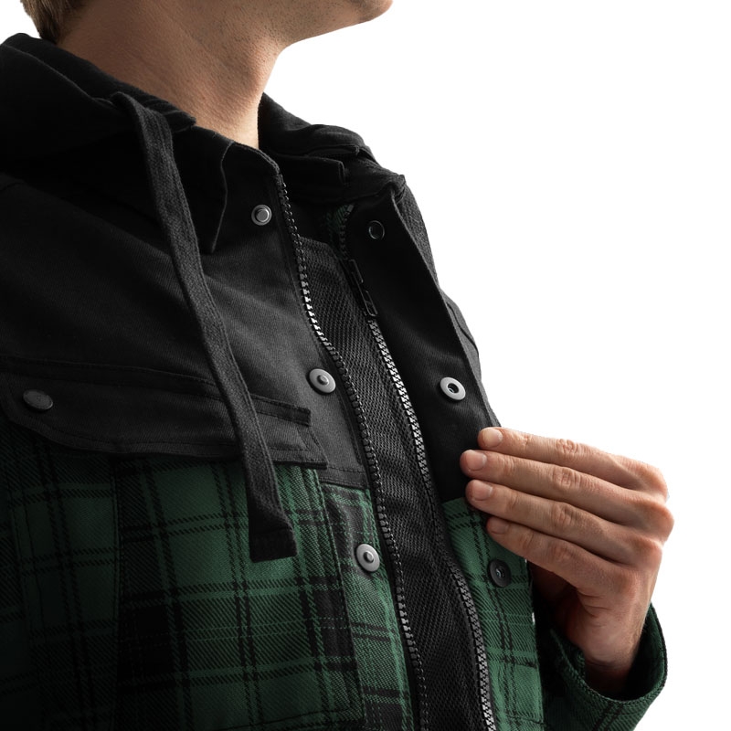 Rebelhorn Shifter motoros ing fekete-zöld