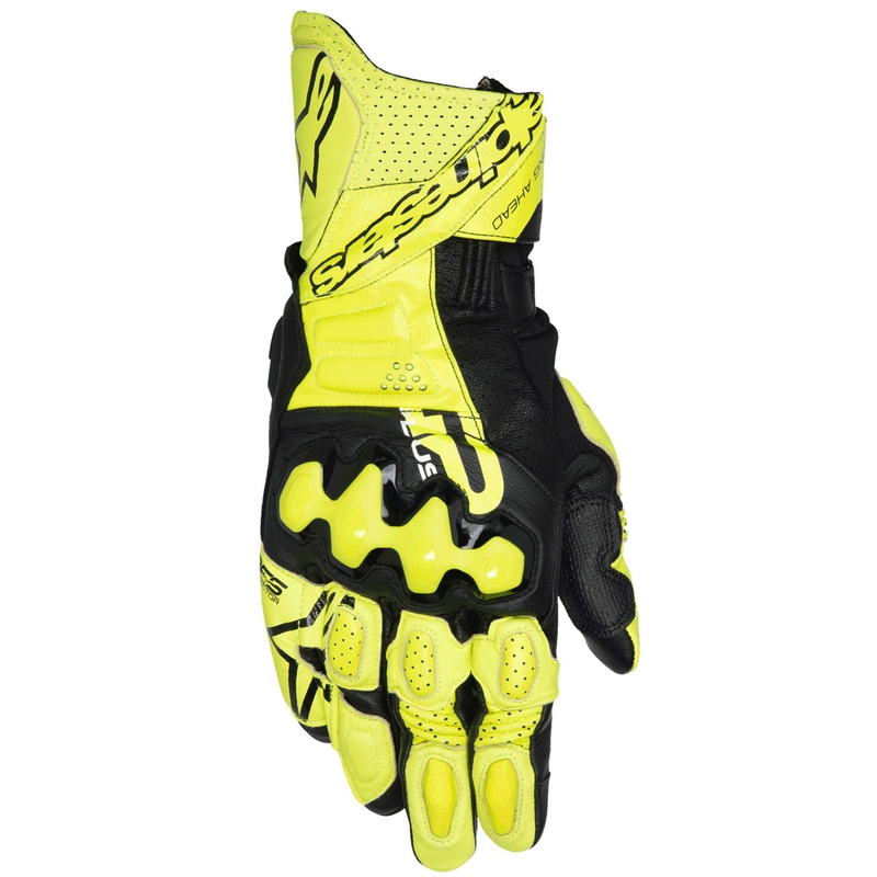 Alpinestars GP Plus R V3 motoros kesztyű fluo sárga-fekete
