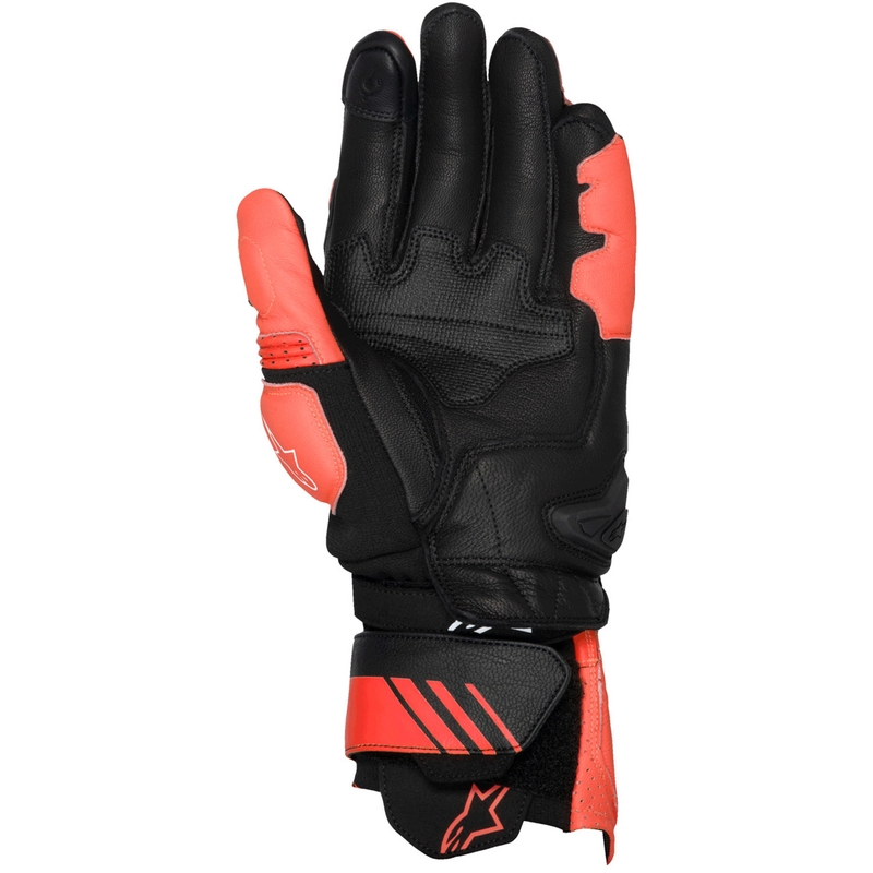 Alpinestars GP Plus R V3 motoros kesztyű piros-fluo piros-fekete