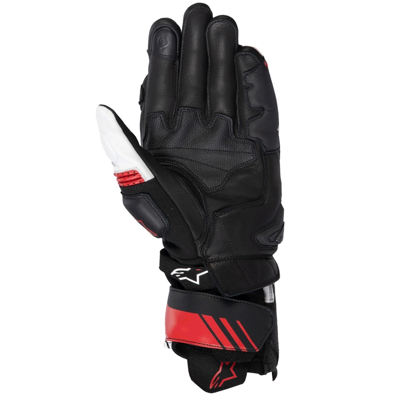 Alpinestars GP Plus R V3 motoros kesztyű fekete-fehér-piros