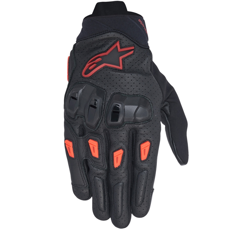 Alpinestars SP X 7 motoros kesztyű fekete-sötétpiros-piros