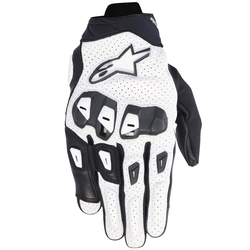 Alpinestars SP X 7 motoros kesztyű fehér-fekete